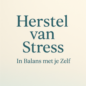 Rustige cover-afbeelding van het programma Herstel van Stress, gericht op balans en herstel.